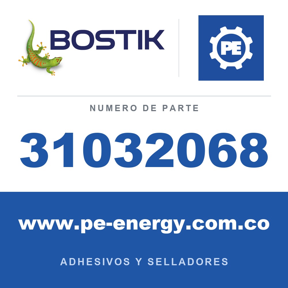 Bostik 31032068 - Adhesivo Estructural de Uretano Bostik Pliogrip 7770/220 - Cartucho Doble de 215 ml