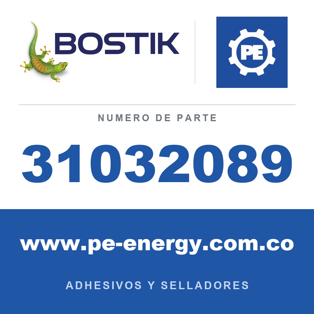 Bostik 31032089 - Adhesivo Estructural de Uretano Bostik Pliogrip 7771B/220 - Cartucho Doble de 215 ml