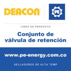 Deacon Conjunto de válvula de retención - Deacon Conjunto de válvula de retención