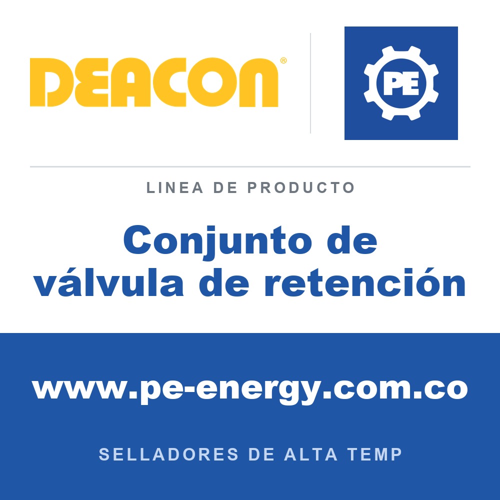 Deacon Conjunto de válvula de retención - Deacon Conjunto de válvula de retención