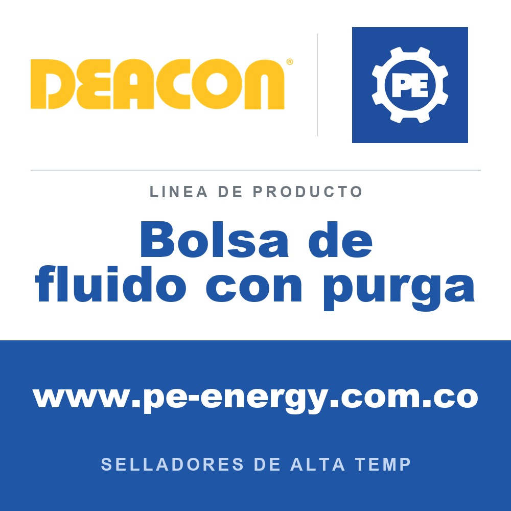 Deacon Bolsa de fluido con purga - Deacon Bolsa de fluido con purga