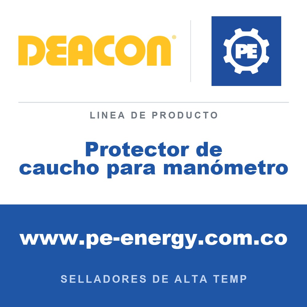 Deacon Protector de caucho para manómetro - Deacon Protector de caucho para manómetro