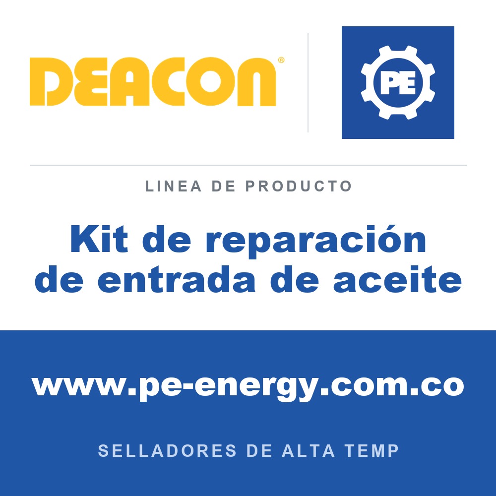 Deacon Kit de reparación de entrada de aceite - Deacon Kit de reparación de entrada de aceite