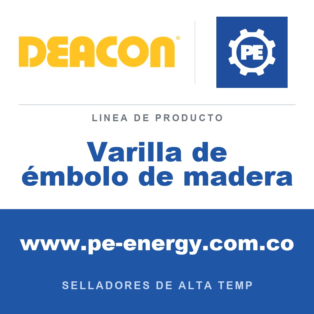 Deacon Varilla de émbolo de madera - Deacon Varilla de émbolo de madera