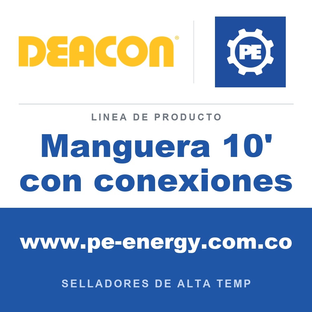 Deacon Manguera 10' con conexiones - Deacon Manguera 10' con conexiones