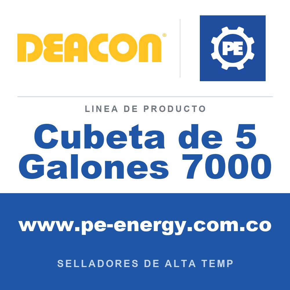 Deacon Cubeta de 5 Galones 7000 - Deacon Cubeta de 5 Galones 7000