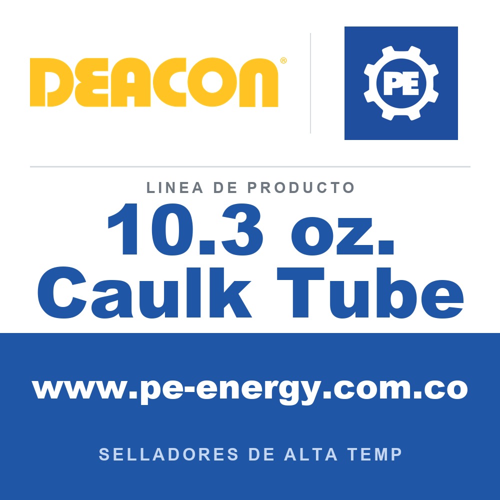Deacon 10.3 oz. Caulk Tube - Deacon 7228 10.3 oz. Caulk Tube