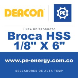 Deacon Broca HSS 1/8" X 6" - Deacon Broca HSS 1/8" X 6"
