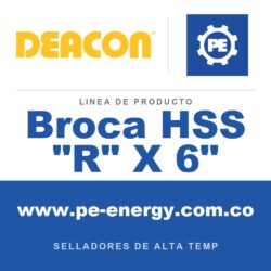 Deacon Broca HSS "R" X 6" - Deacon Broca HSS "R" X 6"