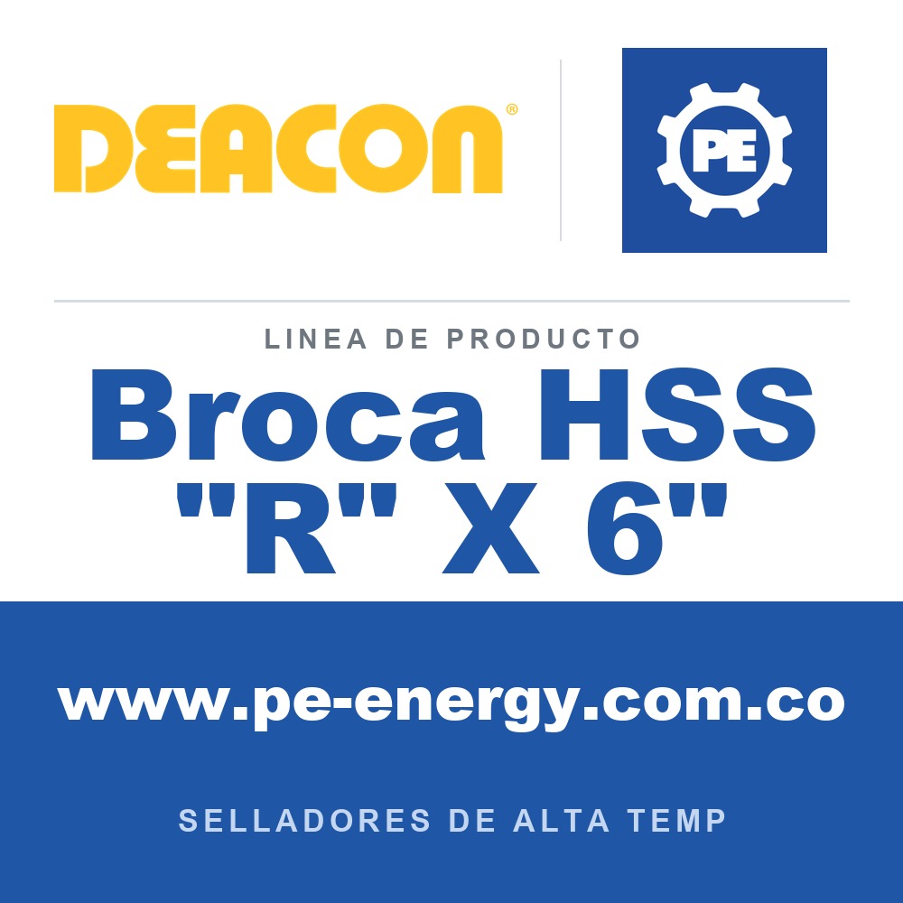 Deacon Broca HSS "R" X 6" - Deacon Broca HSS "R" X 6"