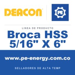 Deacon Broca HSS 5/16" X 6" - Deacon Broca HSS 5/16" X 6"
