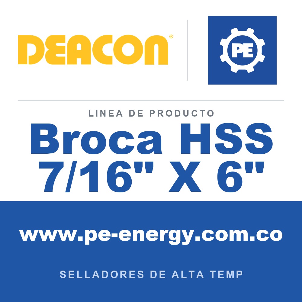 Deacon Broca HSS 7/16" X 6" - Deacon Broca HSS 7/16" X 6"