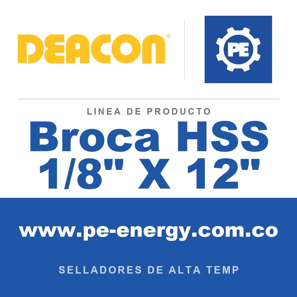 Deacon Broca HSS 1/8" X 12" - Deacon Broca HSS 1/8" X 12"
