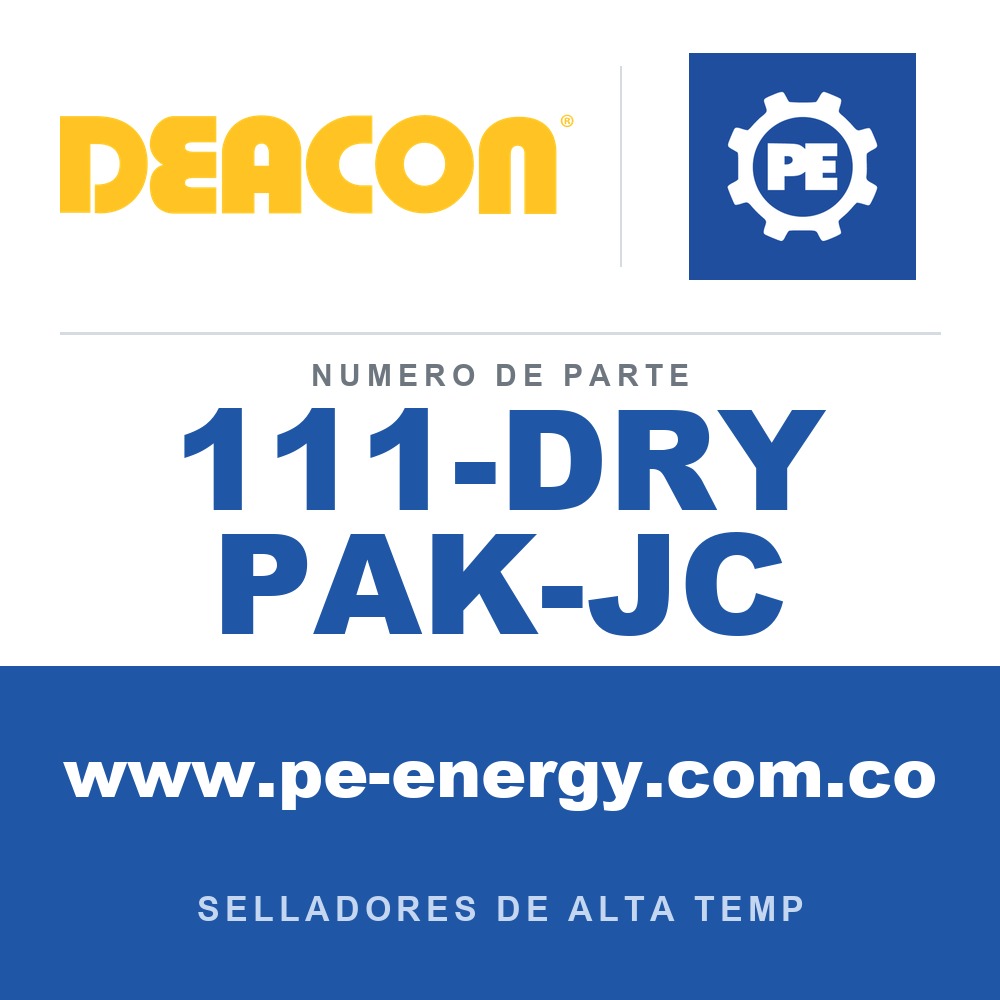 Deacon 111-DRY PAK-JC - Mezcla de fibra a granel Deacon Dry-Pak JC