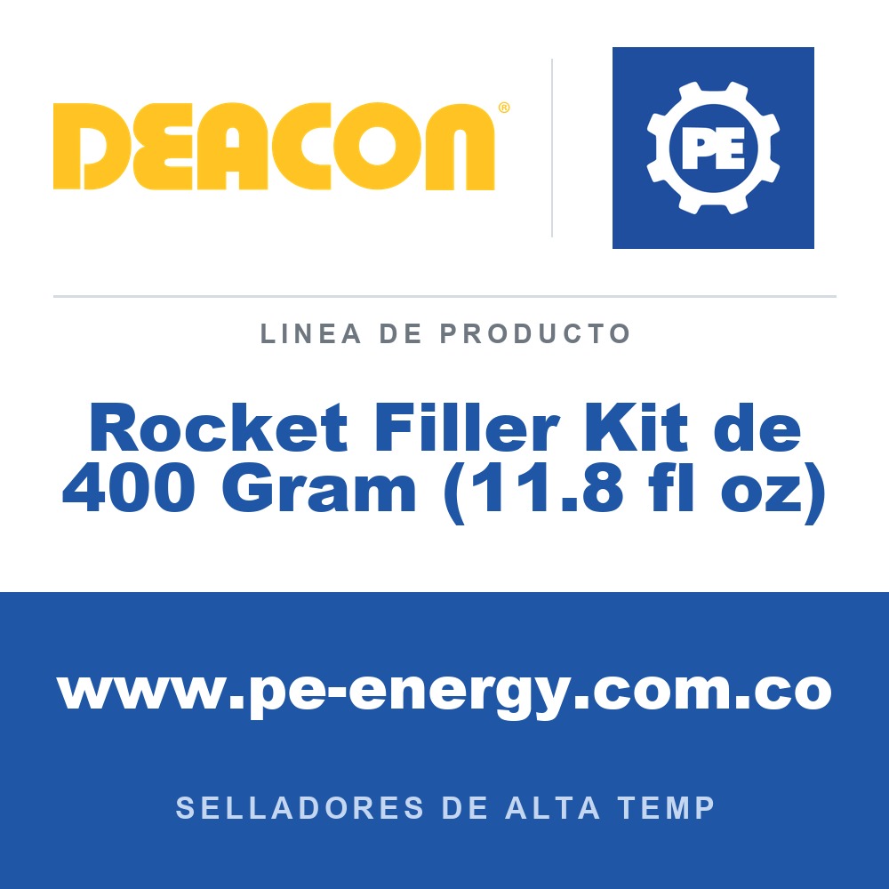 Deacon Rocket Filler Kit de 400 Gram (11.8 fl oz) - Deacon Rocket Filler Kit de 400 Gram (11.8 fl oz)