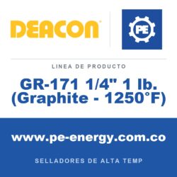 Deacon GR-171 1/4" 1 lb. (Graphite - 1250°F) - Deacon GR-171 1/4" 1 lb. (Graphite - 1250°F)