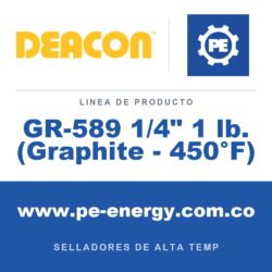 Deacon GR-589 1/4" 1 lb. (Graphite - 450°F) - Deacon GR-589 1/4" 1 lb. (Graphite - 450°F)