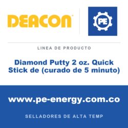 Deacon Diamond Putty 2 oz. Quick Stick de (curado de 5 minuto) - Deacon Diamond Putty 2 oz. Quick Stick de (curado de 5 minuto)