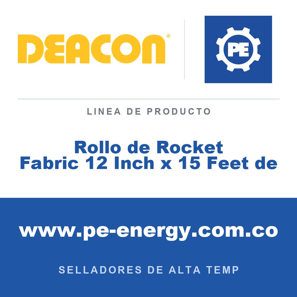 Deacon Rollo de Rocket Fabric 12 Inch x 15 Feet de - Deacon Rollo de Rocket Fabric 12 Inch x 15 Feet de