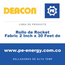 Deacon Rollo de Rocket Fabric 2 Inch x 30 Feet de - Deacon Rollo de Rocket Fabric 2 Inch x 30 Feet de