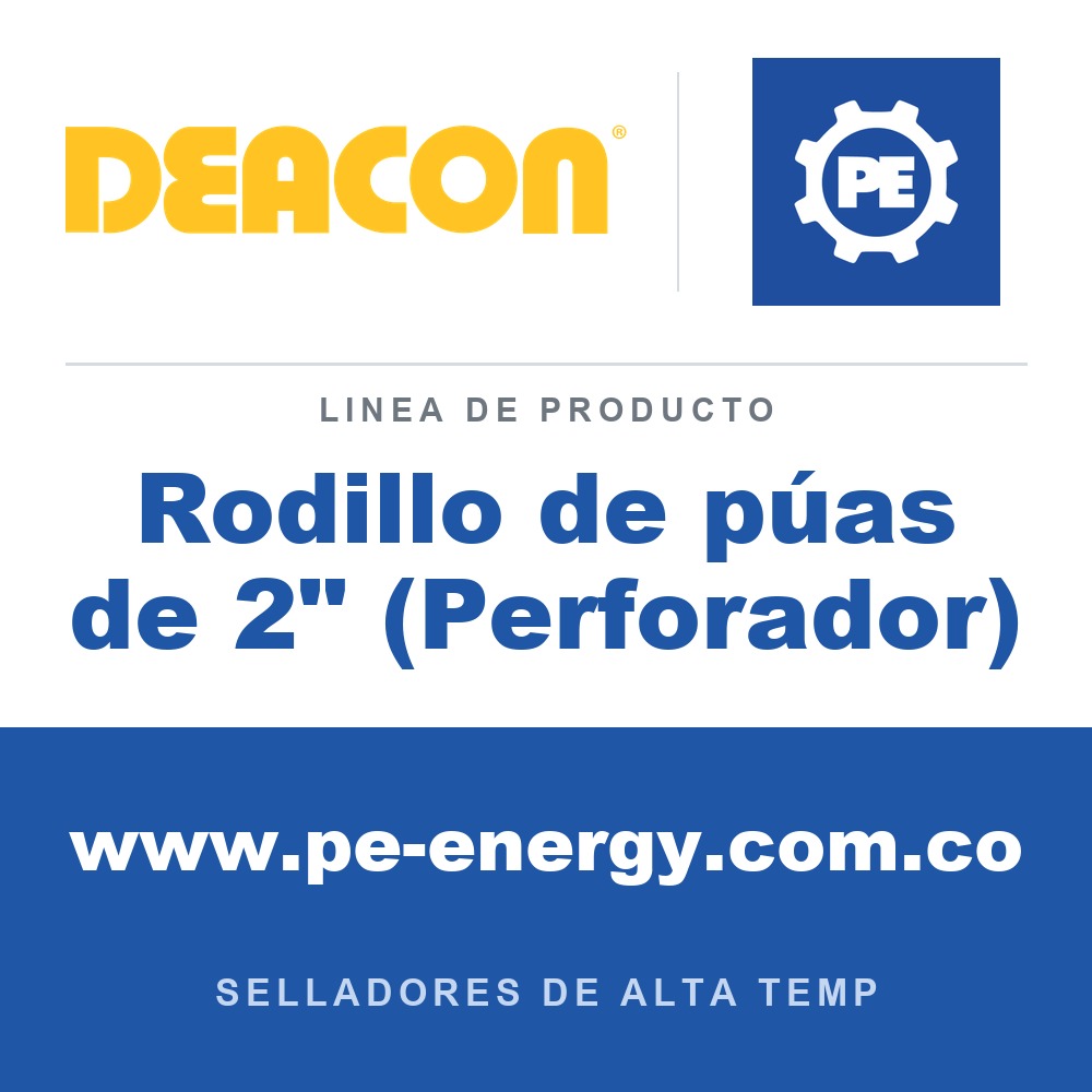 Deacon Rodillo de púas de 2" (Perforador) - Deacon Rodillo de púas de 2" (Perforador)