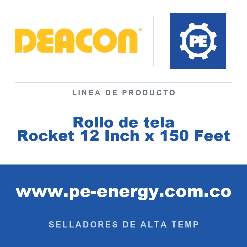 Deacon Rollo de tela Rocket 12 Inch x 150 Feet - Deacon Rollo de tela Rocket 12 Inch x 150 Feet