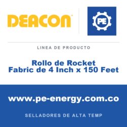 Deacon Rollo de Rocket Fabric de 4 Inch x 150 Feet - Deacon Rollo de Rocket Fabric de 4 Inch x 150 Feet