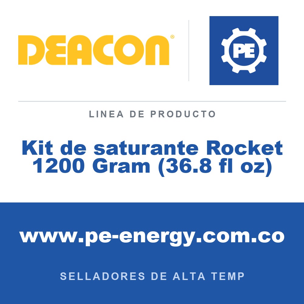 Deacon Kit de saturante Rocket 1200 Gram (36.8 fl oz) - Deacon Kit de saturante Rocket 1200 Gram (36.8 fl oz)