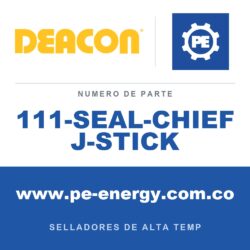 Deacon 111-SEAL-CHIEF J-STICK - Deacon Seal-Chief Sellador inyectable, curado rápido y fraguado duro