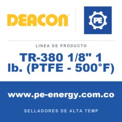 Deacon TR-380 1/8" 1 lb. (PTFE - 500°F) - Deacon TR-380 1/8" 1 lb. (PTFE - 500°F)