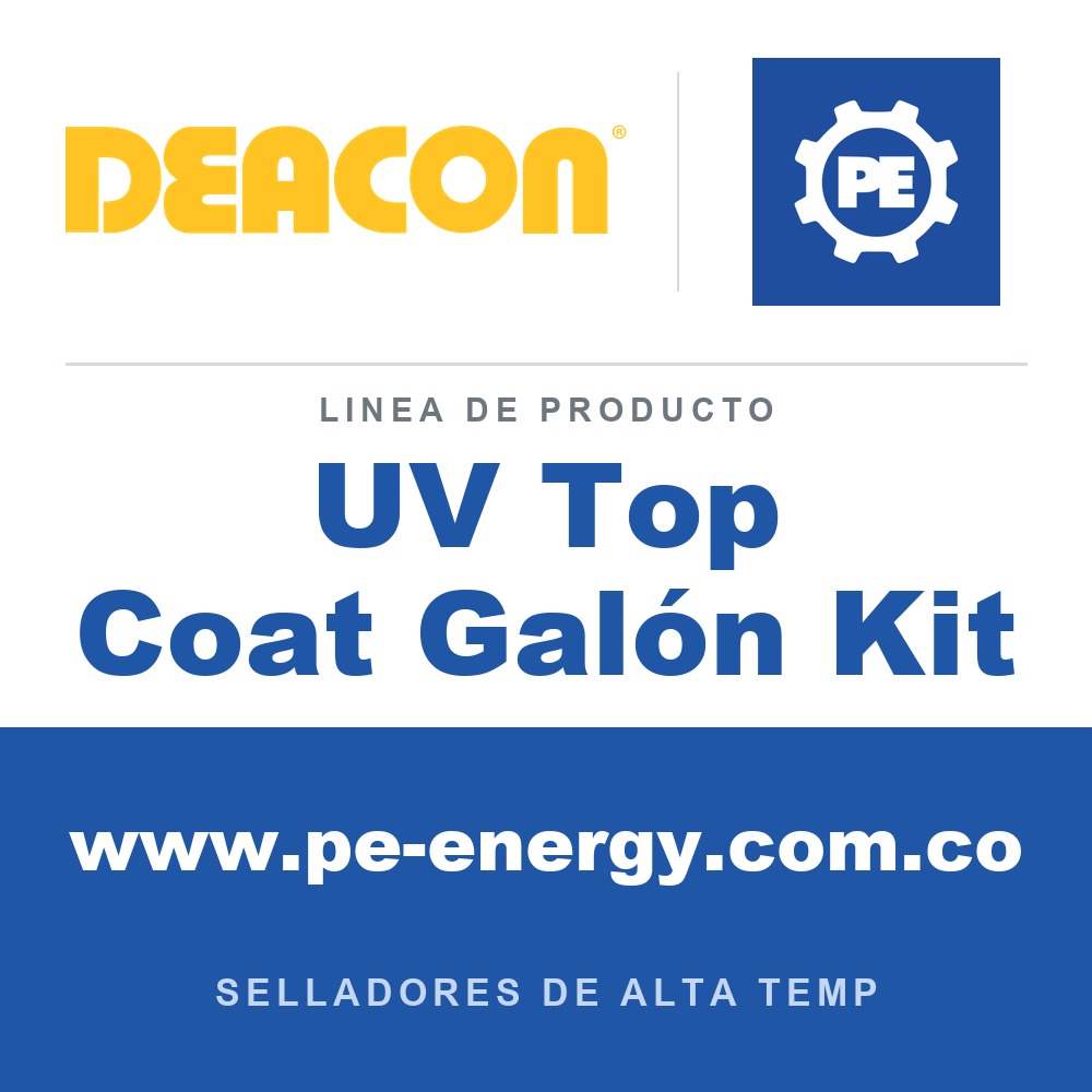 Deacon UV Top Coat Galón Kit - Deacon UV Top Coat Galón Kit