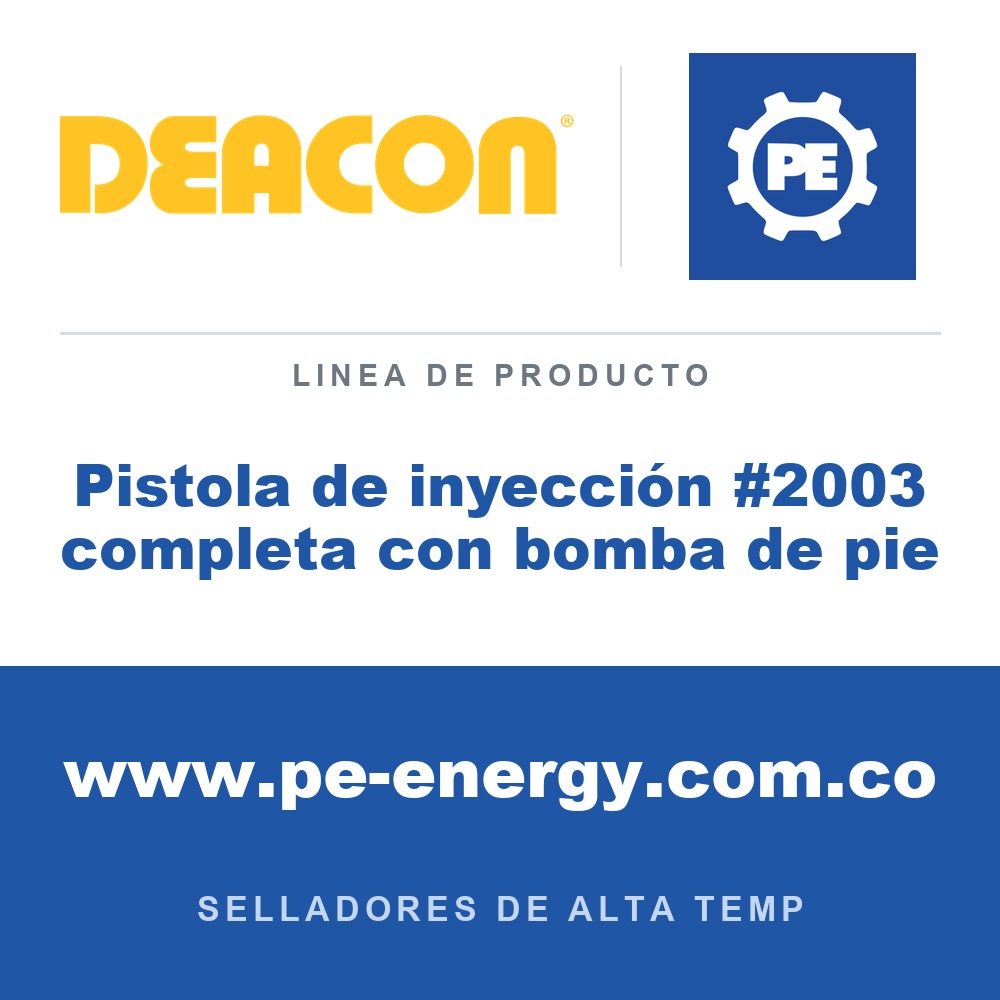 Deacon Pistola de inyección #2003 completa con bomba de pie - Deacon Pistola de inyección #2003 completa con bomba de pie