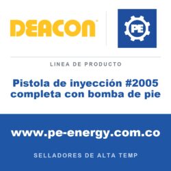 Deacon Pistola de inyección #2005 completa con bomba de pie - Deacon Pistola de inyección #2005 completa con bomba de pie