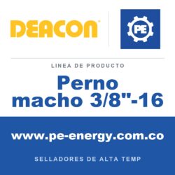 Deacon Perno macho 3/8"-16 - Deacon Perno macho 3/8"-16