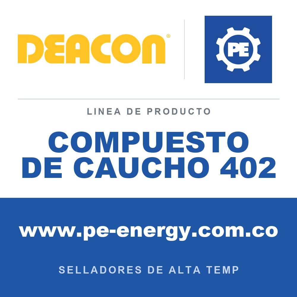 Deacon COMPUESTO DE CAUCHO 402 - Compuesto de caucho Deacon 402