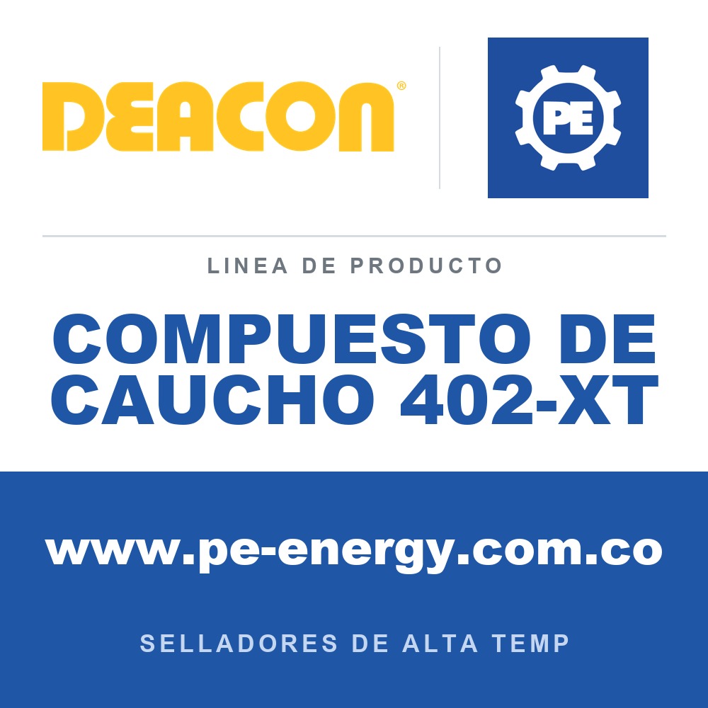 Deacon COMPUESTO DE CAUCHO 402-XT - Compuesto de caucho Deacon 402-XT