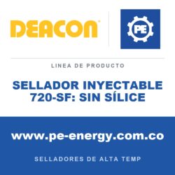 Deacon SELLADOR INYECTABLE 720-SF: SIN SÍLICE - Sellador inyectable Deacon 720-SF: sin sílice