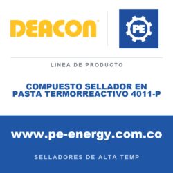 Deacon COMPUESTO SELLADOR EN PASTA TERMORREACTIVO 4011-P - Compuesto sellador en pasta termorreactivo Deacon 4011-P
