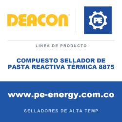 Deacon COMPUESTO SELLADOR DE PASTA REACTIVA TÉRMICA 8875 - Compuesto sellador de pasta reactiva térmica Deacon 8875