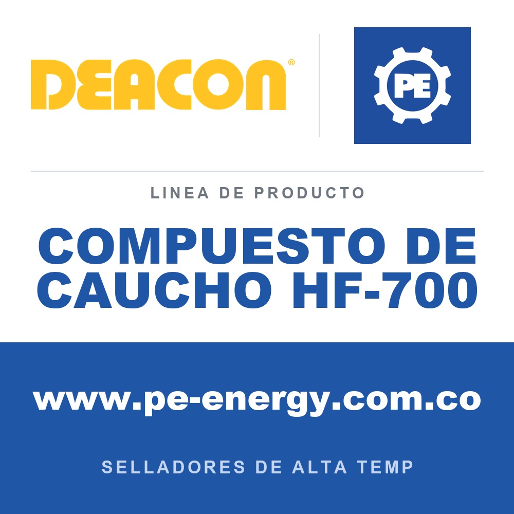 Deacon COMPUESTO DE CAUCHO HF-700 - Compuesto de caucho Deacon HF-700
