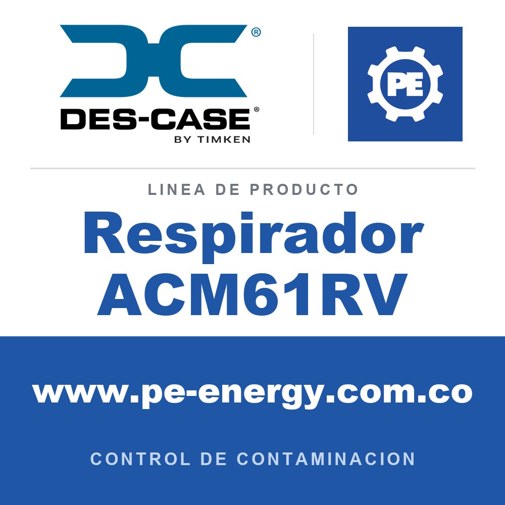 Des-Case Respirador ACM61RV - Des-Case Respirador ACM61RV
