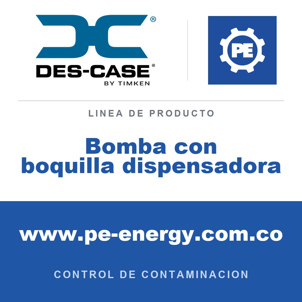Des-Case Bomba con boquilla dispensadora - Des-Case Bomba con boquilla dispensadora
