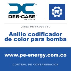Des-Case Anillo codificador de color para bomba - Des-Case Anillo codificador de color para bomba