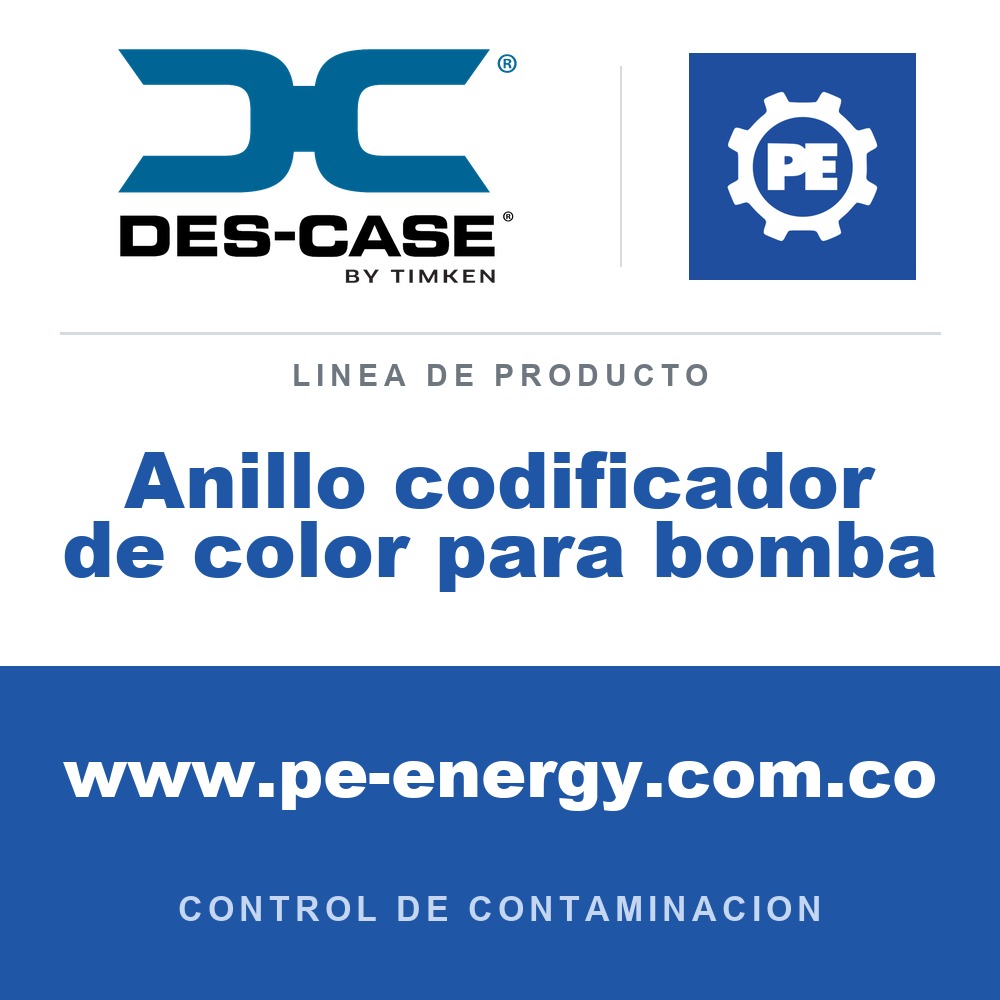 Des-Case Anillo codificador de color para bomba - Des-Case Anillo codificador de color para bomba