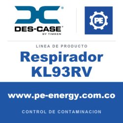 Des-Case Respirador KL93RV - Des-Case Respirador KL93RV