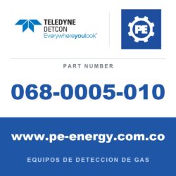 Detcon 068-0005-010 - Teledyne Detcon 068-0005-010 Tubería TEFLON PFA, diámetro exterior de 1/4", 10'