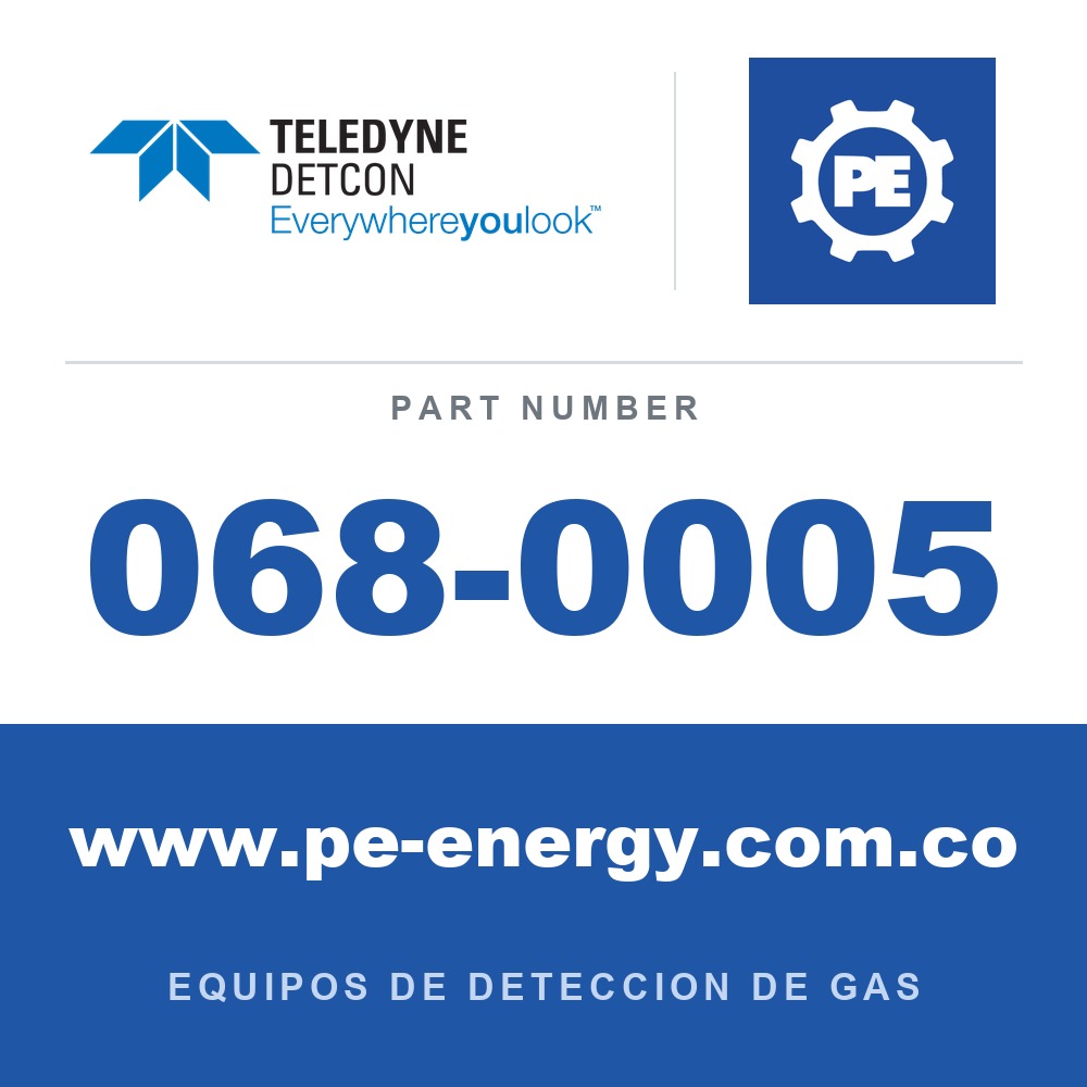 Detcon 068-0005 - Teledyne Detcon 068-0005 Tubería TEFLON PFA, diámetro exterior de 1/4”, 1'