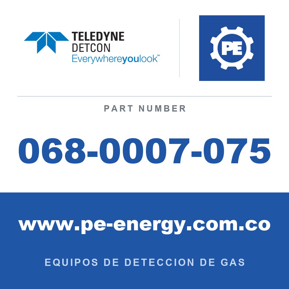 Detcon 068-0007-075 - Teledyne Detcon 068-0007-075 Manguera TYGON de 1/8 ID, 1/4 OD, 75'