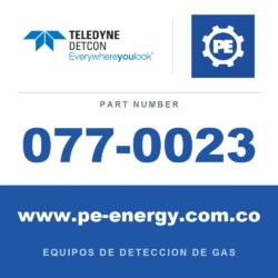 Detcon 077-0023 - Teledyne Detcon 077-0023 Estuche rígido de transporte para 58L/103L