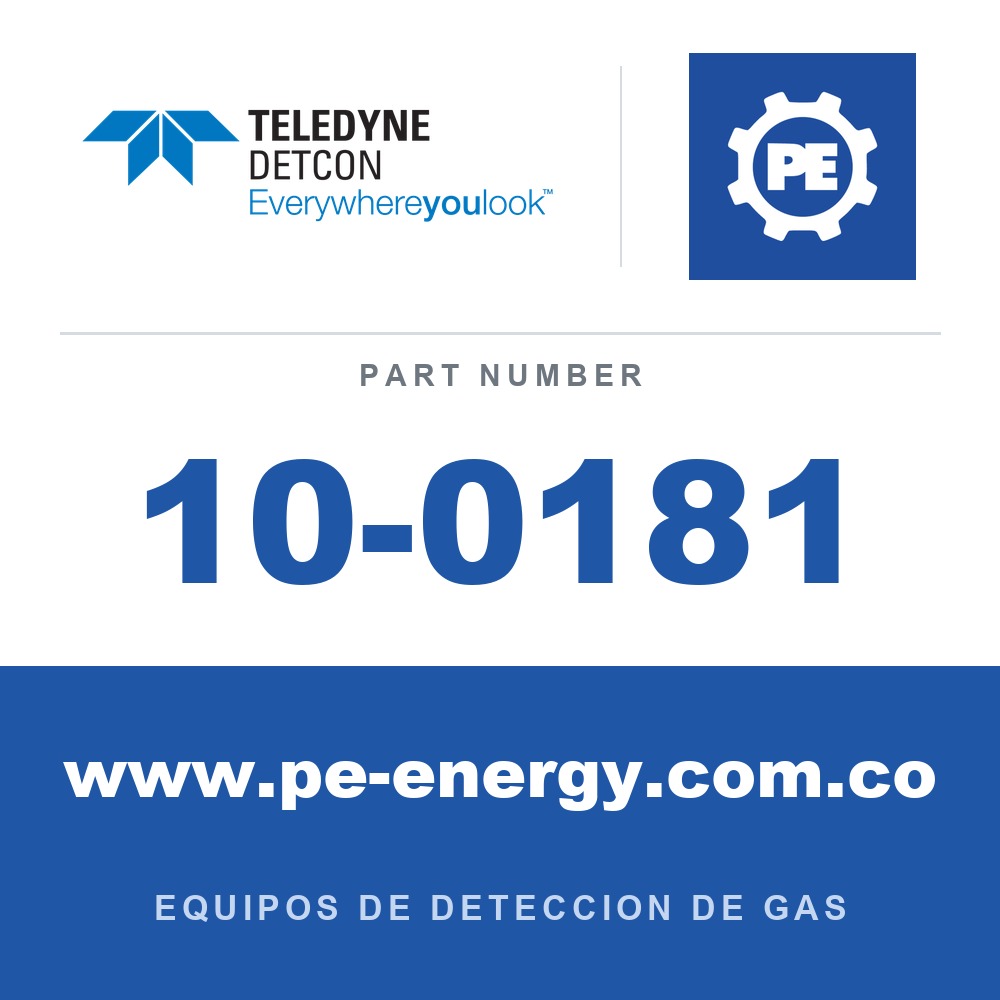 Detcon 10-0181 - Teledyne Detcon 10-0181 Kit de expansión NEMA 7 (añade hasta 3 posiciones de opciones)